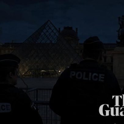 Ladrões do Louvre fogem da polícia com 30 segundos de sobra, diz investigação