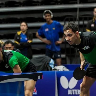 AO VIVO: Hugo Calderano e Takahashi no WTT Finals