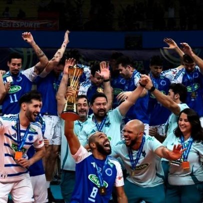 Cruzeiro busca o título de maior campeão no Mundial de vôlei de clubes