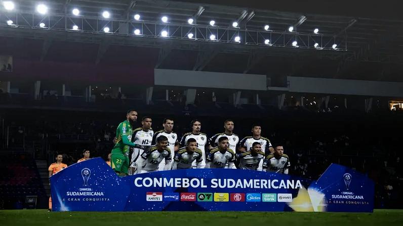 Atlético na Sul-Americana (Foto: Pedro Souza / Atlético)