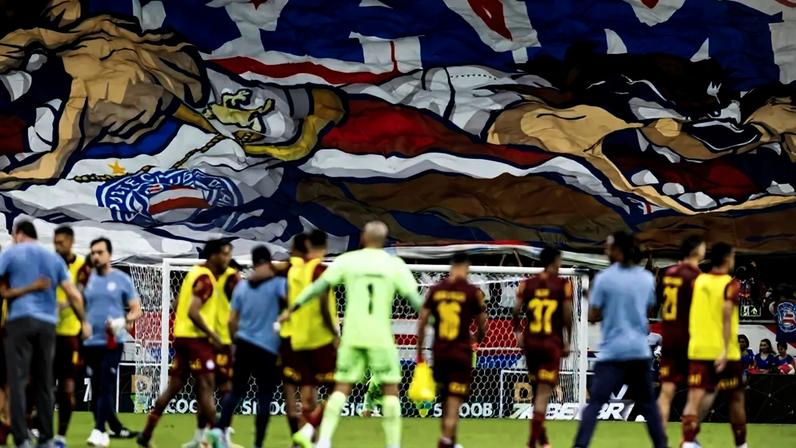 Torcida do Bahia faz a festa depois da partida contra o Vasco (Foto: Rafael Rodrigues/EC Bahia)