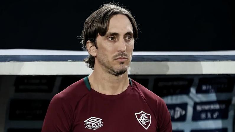 Zubeldía em Fluminense x São Paulo (Lucas Merçon/ Fluminense FC)