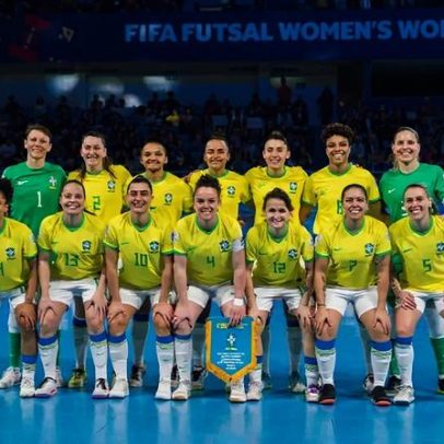 Brasil enfrenta Espanha na semifinal da Copa do Mundo Feminina de Futsal