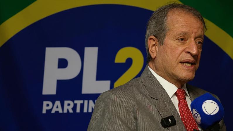 O presidente do PL Valdemar Costa Neto. Foto: Beto Barata/PL