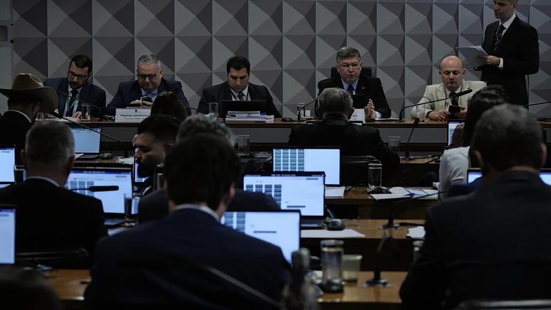 Comissão Parlamentar Mista de Inquérito do INSS 2025 (CPMI INSS) realiza reunião para analisar requerimentos. (Foto: Geraldo Magela/Agência Senado)