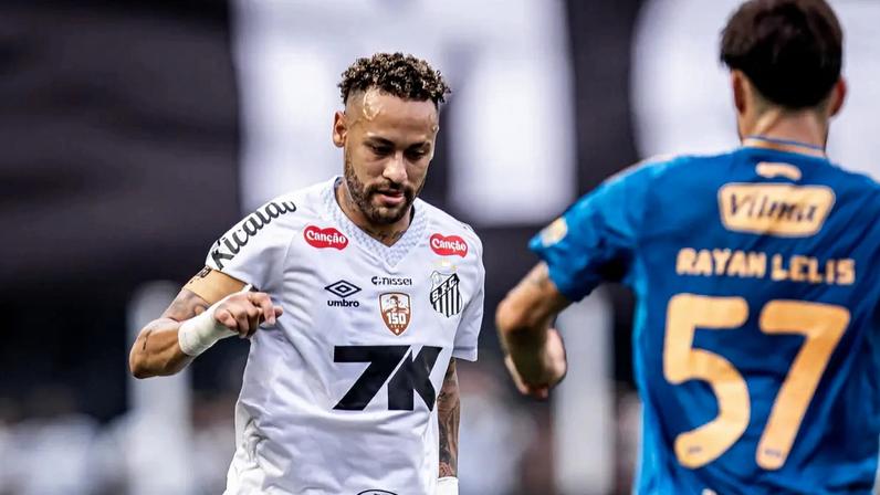 Neymar, camisa 10 do Santos (Foto: Raul Baretta/ Santos FC)