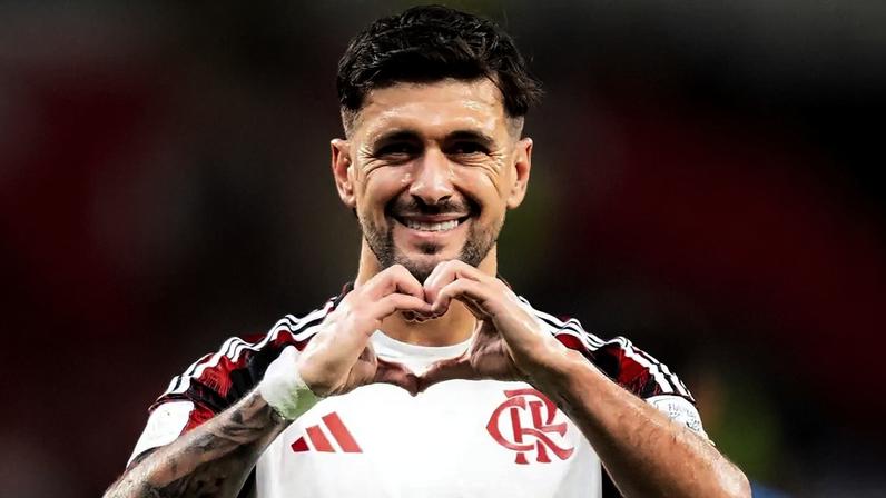 Giorgian De Arrascaeta, do Flamengo, o Rei da América de 2025 (Foto: Adriano Fontes/Flamengo)