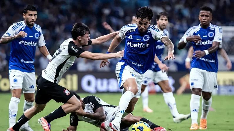 Kaio Jorge contra o Corinthians (Foto: Gustavo Aleixo/Cruzeiro)