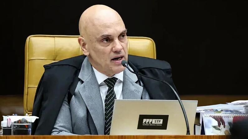 Voto de Alexandre de Moraes formou maioria contra o marco temporal no STF. (Foto: LUIZ SILVEIRA / STF)