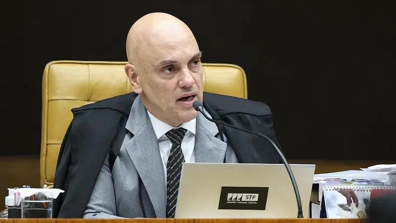 Voto de Alexandre de Moraes formou maioria contra o marco temporal no STF. (Foto: LUIZ SILVEIRA / STF)