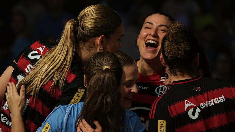 Sesc RJ Flamengo na Superliga Feminina 25/26 (Foto: Paula Reis/ Flamengo)