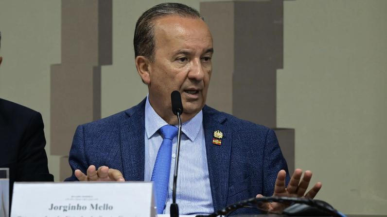 O governador do Estado de Santa Catarina, Jorginho Mello. (Foto: Geraldo Magela / Agência Senado)