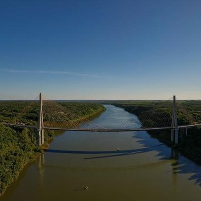 Inaugurada a segunda ponte de ligação entre Brasil e Paraguai