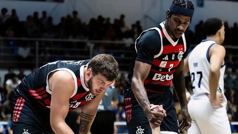 O Flamengo derrotou o KTO Minas fora de casa e assumiu a segunda colocação do NBB (Foto: Hedgard Moraes / MTC)