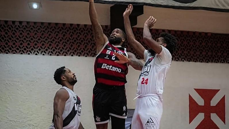 Flamengo e Vasco duelam em São Januário, pelo NBB (Foto: Paula Reis / Flamengo)