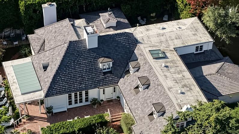 The Reiners’ home in Brentwood, California. Photograph: Mario Tama/Getty Images