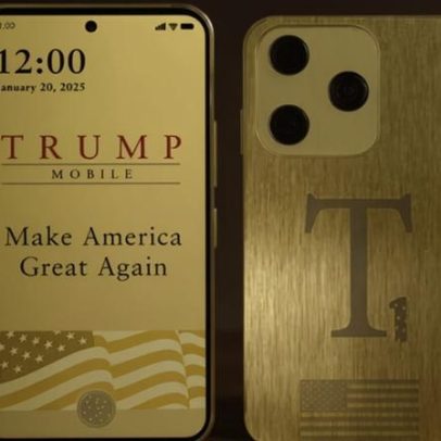 Família Trump atrasa lançamento de smartphone dourado de 499 dólares