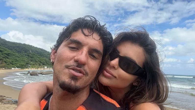 Isabella Arantes e Gabriel Medina — Foto: Reprodução/Instagram