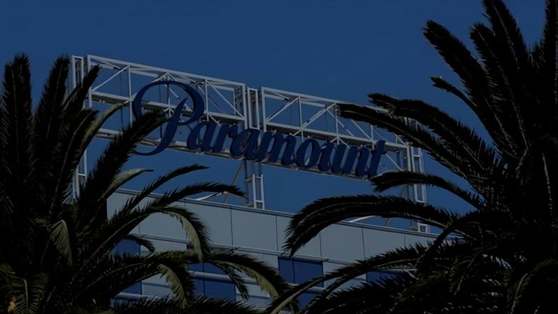 A Paramount office building on 7 August 2025 in Los Angeles, California. Photograph: Eric Thayer/Getty Images