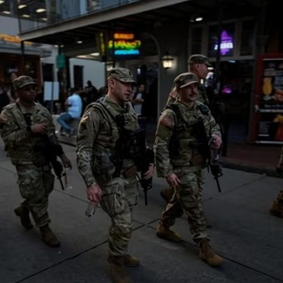Trump autoriza implantação de 350 membros da Guarda Nacional em Nova Orleans