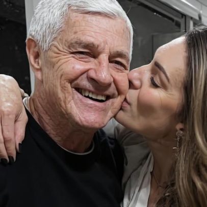 Elaine Mickely lamenta a morte do pai e afirma que dói muito