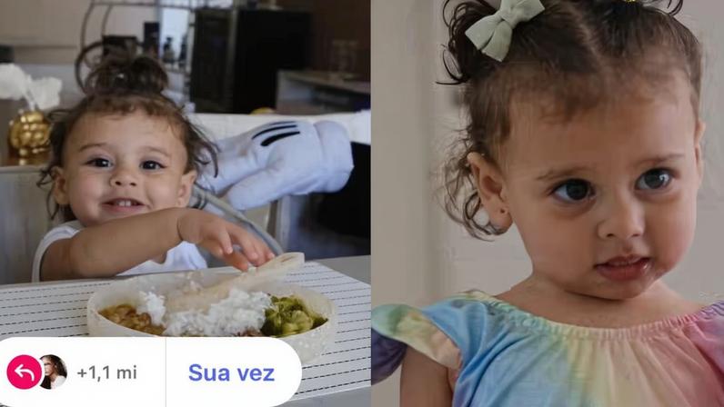 Helena, filha de Neymar — Foto: Reprodução Instagram