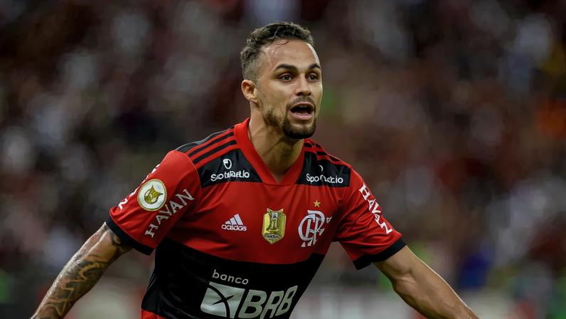 Michael em ação pelo Flamengo (Foto: Divulgação/Flamengo)