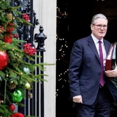 Starmer convoca britânicos a se conectarem com os outros neste Natal