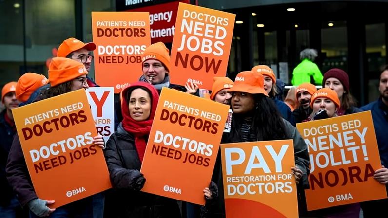 Período de recuperação após greves de médicos preocupa NHS, diz Streeting