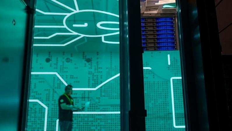 The campaign is demanding stricter controls on frontier systems, citing fears superintelligent AI could ‘compromise national and global security’. Photograph: Bloomberg/Getty Images