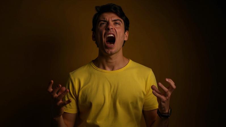 ‘Swearing is literally a calorie neutral, drug free, low cost, readily available tool at our disposal for when we need a boost in performance.’ Photograph: Posed by model; AaronAmat/Getty Images/iStockphoto