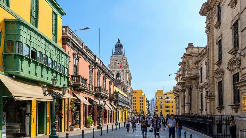 The historic centre of Lima, once the wealthiest city in South America, had fallen into decline. Its status as a World Heritage Site has encouraged its rejuvenation Ian Dagnall/Alamy Stock Photo