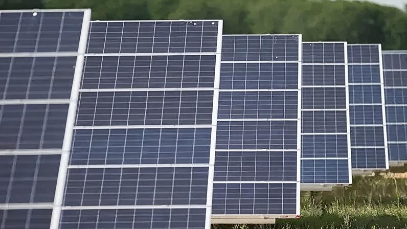 The project is made up of about 1.5 million panels