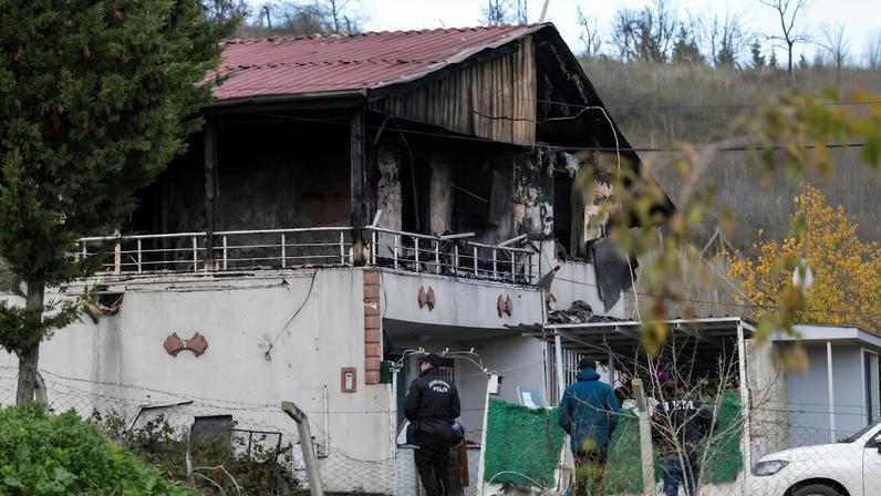 Three Turkish police officers and six Islamic State militants were killed in a gunfight in Yalova