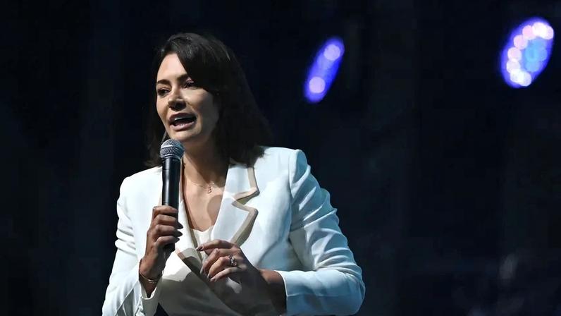 A ex-primeira-dama e presidente nacional do PL Mulher, Michelle Bolsonaro. (Foto: Andre Borges/EFE)