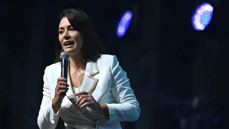 A ex-primeira-dama e presidente nacional do PL Mulher, Michelle Bolsonaro. (Foto: Andre Borges/EFE)