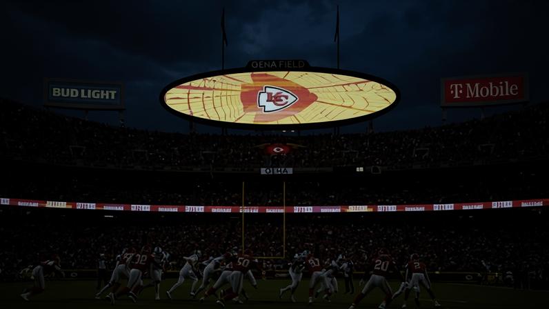 The Kansas City Chiefs have played at Arrowhead Stadium on the Missouri side of Kansas City since 1972.