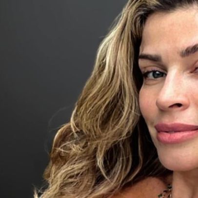 Fotos de Grazi Massafera circulam; tatuagem perto do busto é foco