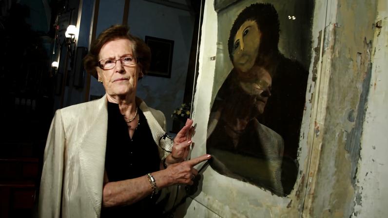 Mulher cujo afresco de Jesus mal feito viralizou morre aos 94 anos