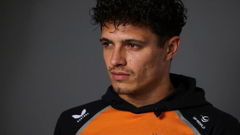 Lando Norris, da McLaren, durante GP do Canadá na F1 2025 (Foto: Minas Panagiotakis/Getty Images/AFP)