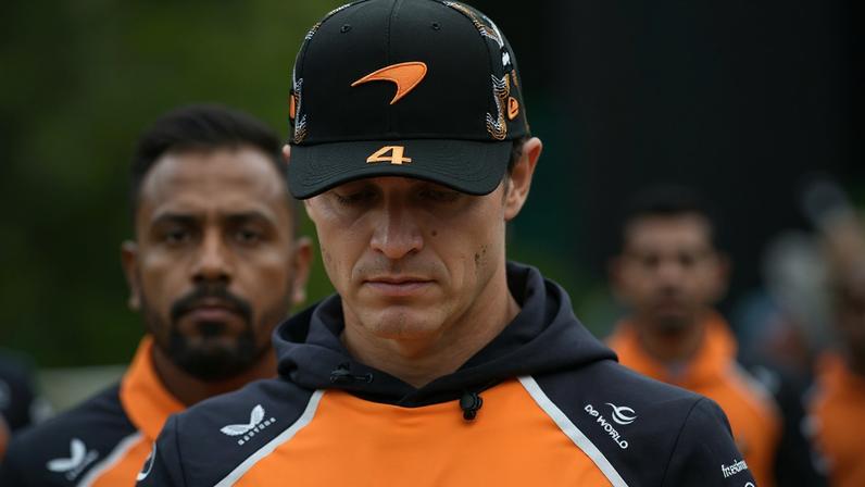 Lando Norris em GP dos Estados Unidos na F1 2025 (Foto: Jim WATSON / AFP)