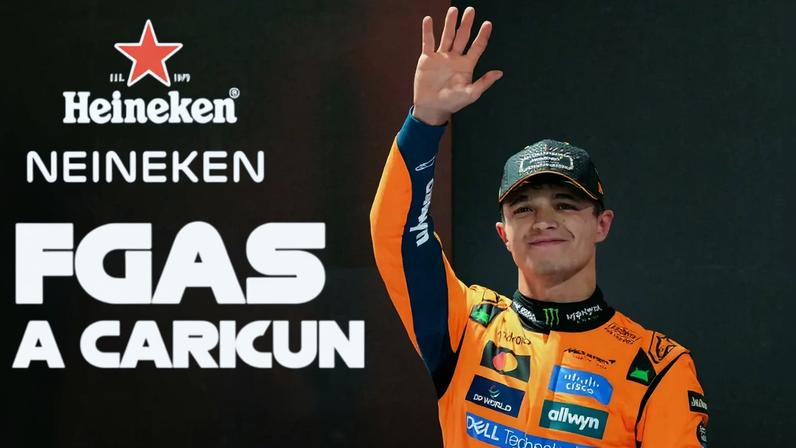 Lando Norris conquista a pole position no GP de Las Vegas de F1 (Foto: Frederic J. Brown / AFP)