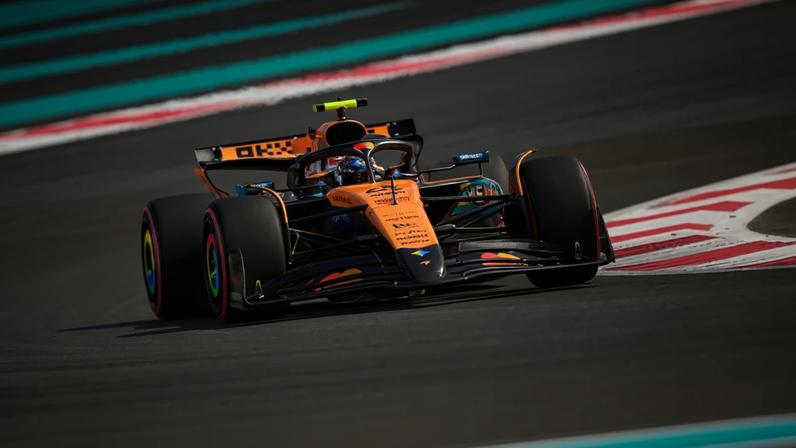 Lando Norris do GP do Catar de F1 (Foto: Giuseppe CACACE / AFP)
