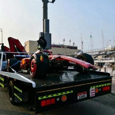 Hamilton Sofre Batida Forte no TL3 de Abu Dhabi na F1