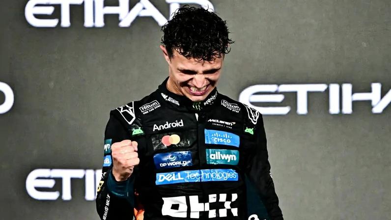 Lando Norris é campeão da F1 (Foto: Andrej ISAKOVIC / POOL / AFP)