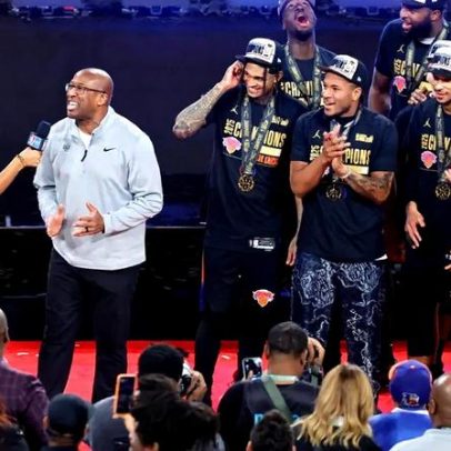 Knicks doam parte da premiação da NBA Cup