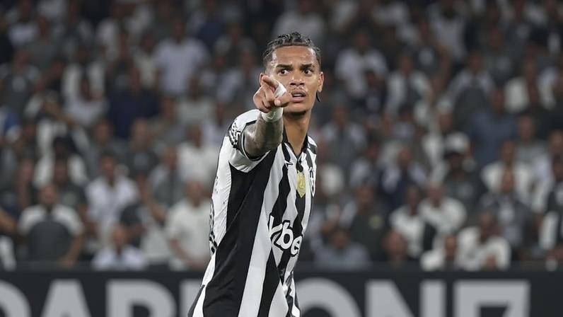 Newton é um dos destaques do Botafogo nos últimos jogos (Foto: Thiago Ribeiro/AGIF)