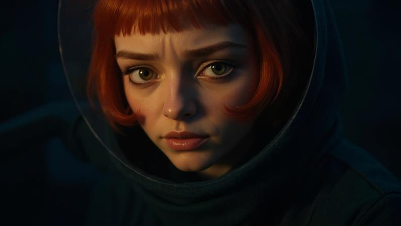 Rita runs from a murderous flower. © Warner Bros / Kotaku
