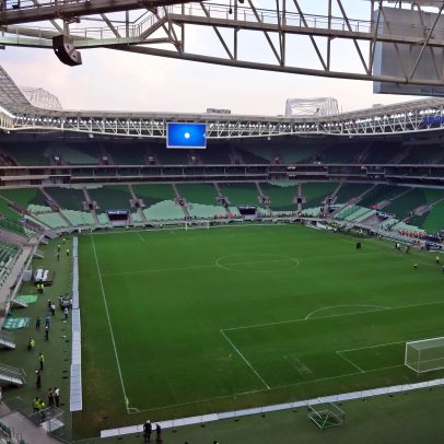 Palmeiras troca gramado do Allianz Parque em meio à polêmica com o Flamengo