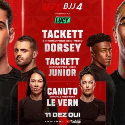 Tackett enfrenta Dorsey no UFC BJJ 4